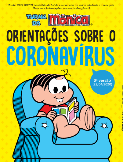 Turma da Monica contra o Corona Vírus